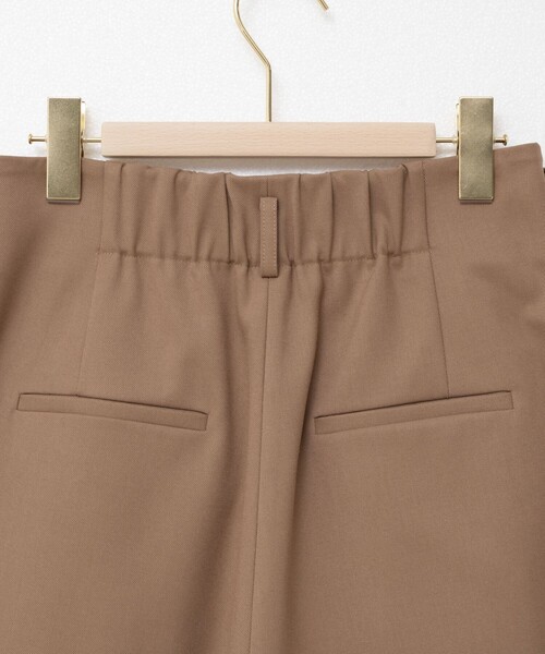 NOLLEY’S Sophi(ノーリーズソフィ)の「《セットアップ対応》ウォッシャブルウール混ツイルハイウエストワイドパンツ(その他パンツ・レディース・キャメル/グレー・34/38/36)」の21枚目の写真