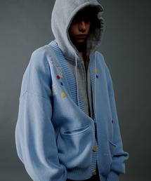 BEAVER | B omnivore/ビーオムニボー　HAND STITCH CARDIGAN ハンドステッチカーディガン(カーディガン/ボレロ)