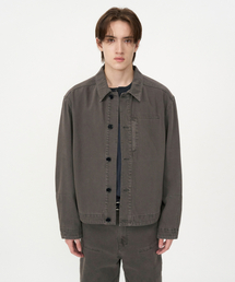 INSILENCE（インサイロンス）の「ガーメントダイバテックジャケット WORN GREY（デニムジャケット）」