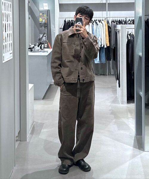 INSILENCE（インサイロンス）の「ガーメントダイバテックジャケット WORN GREY（デニムジャケット・レディース・その他・SMALL/LARGE/MEDIUM）」の5枚目の写真