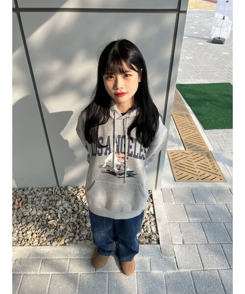 MUSINSA STANDARD WOMAN（ムシンサスタンダードウーマン）の「ウィメンズクルーネッククロップスリーブレストップ[ブラック]（Tシャツ/カットソー・レディース・その他・SMALL/MEDIUM/LARGE/X-SMALL）」の10枚目の写真