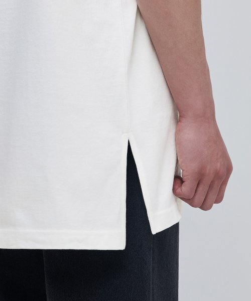 MUSINSA STANDARD（ムシンサスタンダード）の「レイヤードスリーブレストップ_ロング丈 [クリーム]（Tシャツ/カットソー・メンズ・その他・LARGE/X-SMALL/SMALL/MEDIUM）」の8枚目の写真