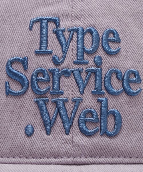 TYPESERVICE（タイプサービス）の「Typeservice Web Cap [Purple]（キャップ・レディース・その他・FREE）」の4枚目の写真