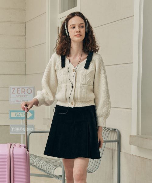 ZEROSTREET（ゼロストリート）の「[2カラー] トフィプリーツスカート（スカート・レディース・ブラック/ブラウン・SMALL/MEDIUM/LARGE）」の9枚目の写真
