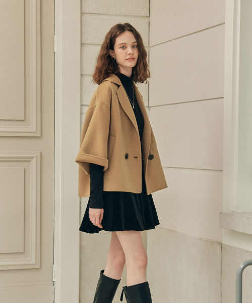 ZEROSTREET（ゼロストリート）の「[2カラー] トフィプリーツスカート（スカート・レディース・ブラック/ブラウン・SMALL/MEDIUM/LARGE）」の10枚目の写真
