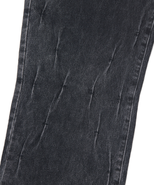 NOMANUAL(NOMANUAL)の「K.T DENIM PANTS - WASHED BLACK(デニムパンツ・レディース・その他・SMALL/MEDIUM/LARGE)」の6枚目の写真