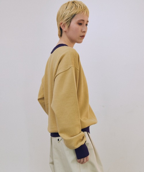lit(リット)の「Bicolor Knit Cardigan(カーディガン/ボレロ・レディース・ベージュ系その他/ブラック/トップグレー・FREE)」の15枚目の写真