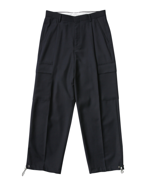 TRIP LE SENS(トリップ ル センス)の「TWO WAY CARGO SLACKS NAVY(スラックス・レディース・その他・LARGE/MEDIUM)」の2枚目の写真