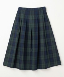 MACALASTAIR（マカラスター）の「【MACALASTAIR / マカラスター】ソフトプリーツチェックスカート(WOMEN)（スカート）」