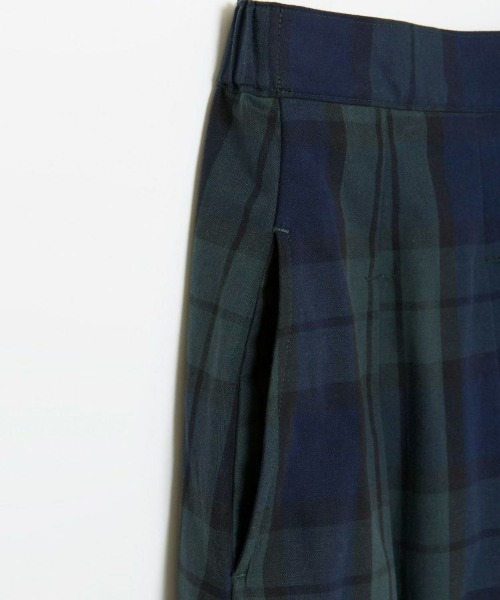 BRITISH MADE(ブリティッシュメイド)の「【MACALASTAIR / マカラスター】ソフトプリーツチェックスカート(WOMEN)(スカート・レディース・ブルー系その他/グリーン系その他2/グリーン系その他/ブルー系その他2・36)」の15枚目の写真