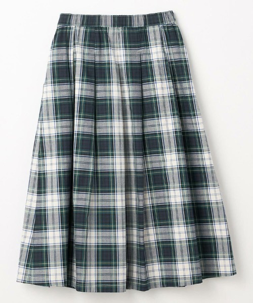 BRITISH MADE(ブリティッシュメイド)の「【MACALASTAIR / マカラスター】ソフトプリーツチェックスカート(WOMEN)(スカート・レディース・ブルー系その他/グリーン系その他2/グリーン系その他/ブルー系その他2・36)」の19枚目の写真
