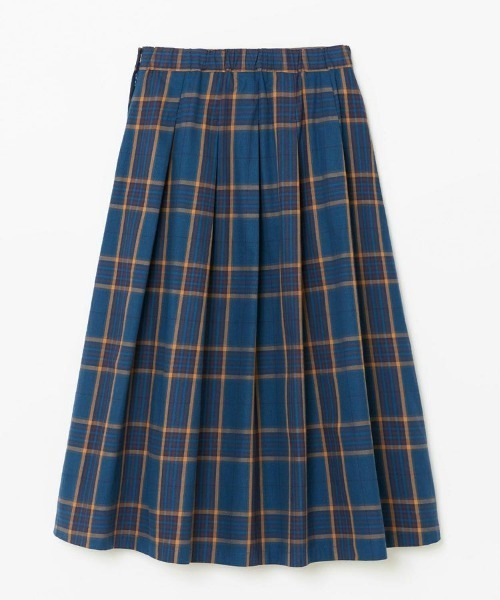 BRITISH MADE(ブリティッシュメイド)の「【MACALASTAIR / マカラスター】ソフトプリーツチェックスカート(WOMEN)(スカート・レディース・ブルー系その他/グリーン系その他2/グリーン系その他/ブルー系その他2・36)」の22枚目の写真