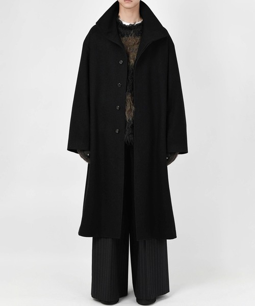 MELTON STAND COLLAR COAT（その他アウター）｜LAD MUSICIAN（ラッド
