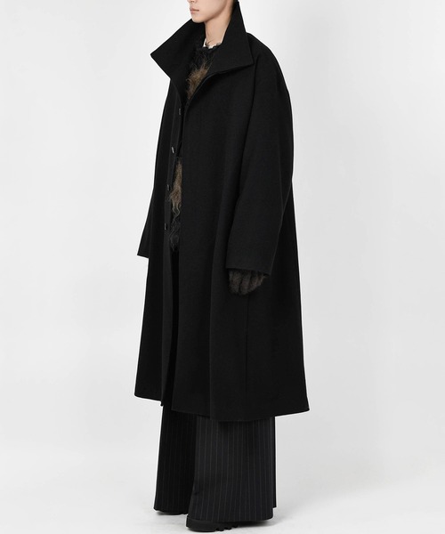 MELTON STAND COLLAR COAT（その他アウター）｜LAD MUSICIAN（ラッド