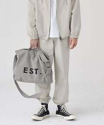 TOFFEE(gtB[)EST CANVAS BAG (CHARCOAL)(GRobO/TuobO)
