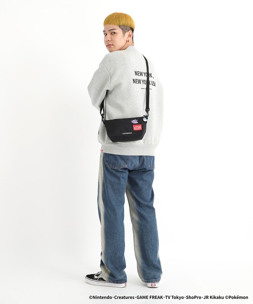 Manhattan Portage（マンハッタンポーテージ）の「ZUCCOTTI CLUTCH Pokemon 25（ショルダーバッグ・メンズ・ブラック・X-SMALL）」の6枚目の写真