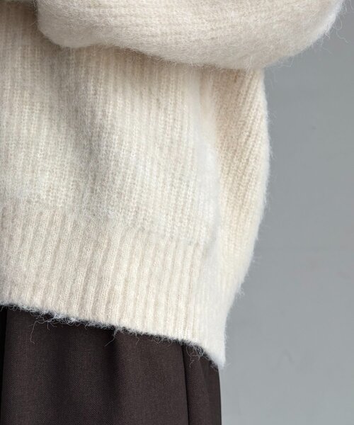 セール】ニュアンスボタンレイヤード風カーディガン（カーディガン