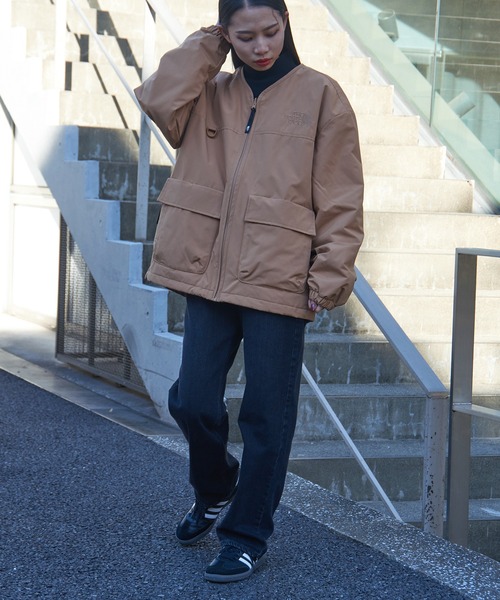 THE NORTH FACE（ザノースフェイス）の「【THE NORTH FACE】NEILTON RVS HEAT CARDIGAN/リバーシブルカーディガン/キルティングジャケット（カーディガン/ボレロ・レディース・キャメル/ブラック・S）」の8枚目の写真