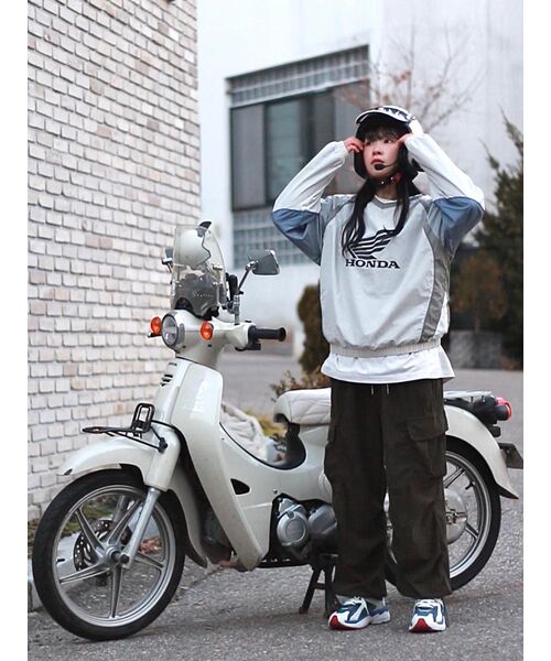 PHYPS MOTORCYCLE(フィップスモーターサイクル)の「Speed Track nylon Long sleeve Beige(Tシャツ/カットソー・レディース・その他・LARGE/MEDIUM/SMALL/X-LARGE/XX-LARGE)」の20枚目の写真
