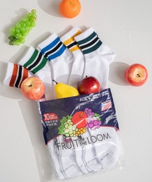 FRUIT OF THE LOOM(�t���[�c�I�u�U���[��)��VALUE PACK ���C�� �N�H�[�^�[ �\�b�N�X 10���Z�b�g(�\�b�N�X/�C��)