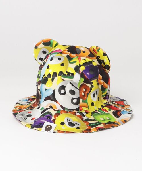 A BATHING APE（アベイシングエイプ）の「3D MILO ALL FRIENDS BEAR EAR BABY HAT（その他ベビー用品・キッズ・マルチ・MEDIUM/SMALL）」の4枚目の写真