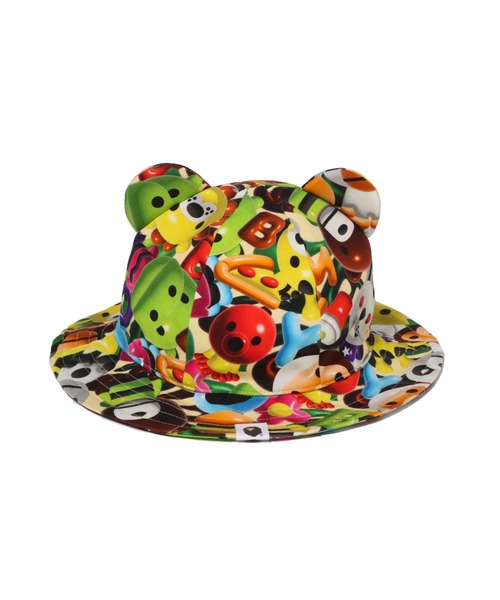 A BATHING APE（アベイシングエイプ）の「3D MILO ALL FRIENDS BEAR EAR BABY HAT（その他ベビー用品・キッズ・マルチ・MEDIUM/SMALL）」の2枚目の写真