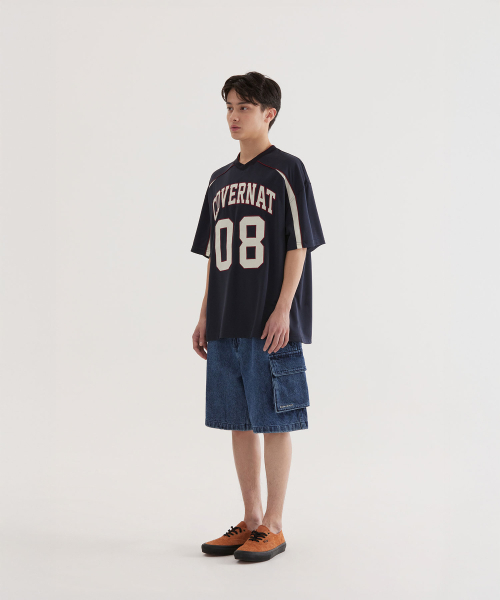 COVERNAT(カバーナット)の「ブロックコアアーチTシャツ ダークネイビー(Tシャツ/カットソー・レディース・その他・SMALL/MEDIUM/LARGE/X-LARGE)」の5枚目の写真