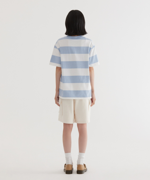 COVERNAT（カバーナット）の「ラグビーラウンドTシャツブルー（Tシャツ/カットソー・レディース・その他・SMALL/MEDIUM/LARGE/X-LARGE/XX-LARGE/X-SMALL）」の10枚目の写真