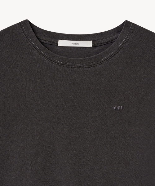 LADY VOLUME(レディーボリューム)の「ピグメントウォッシュTシャツ (チャコール)(Tシャツ/カットソー・レディース・その他・SMALL/MEDIUM)」の7枚目の写真