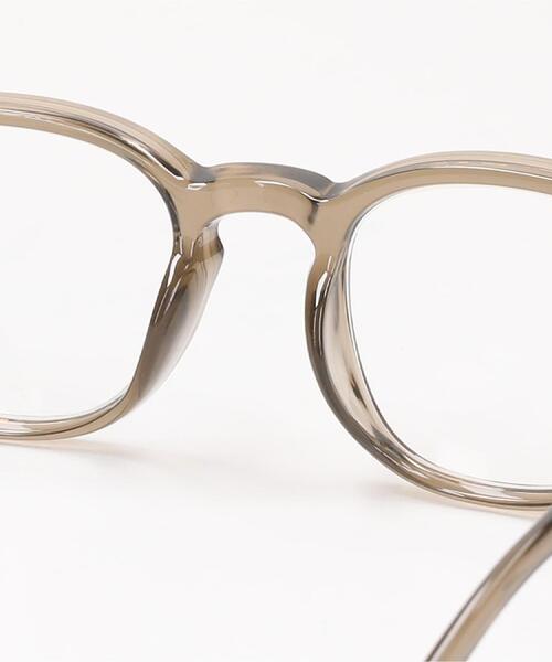 Right-on（ライトオン）の「Right-on Basic(ライトオンベーシック)【メンズ】ブルーライトカットサングラス（ファッショングラス）（その他・メンズ・ベージュ・ONE SIZE）」の10枚目の写真