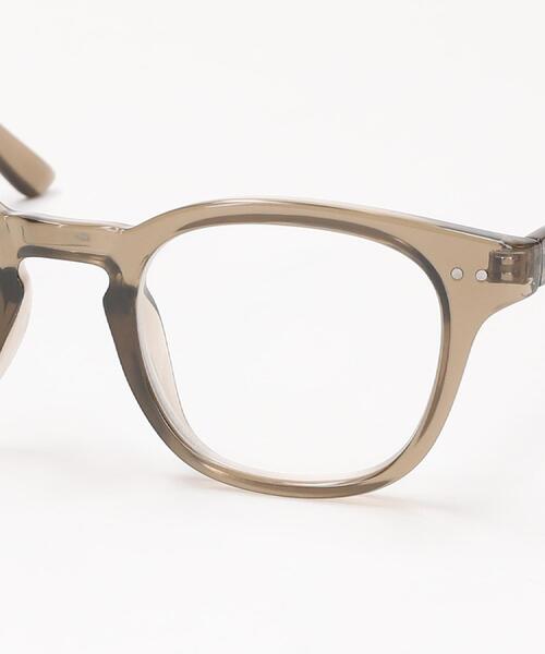 Right-on（ライトオン）の「Right-on Basic(ライトオンベーシック)【メンズ】ブルーライトカットサングラス（ファッショングラス）（その他・メンズ・ベージュ・ONE SIZE）」の13枚目の写真