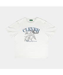 CLEVER FIELD（クレバーフィールド）の「Fruit Motive Oversized Fit MAN T-shirt_Off-White（Tシャツ/カットソー・メンズ）」