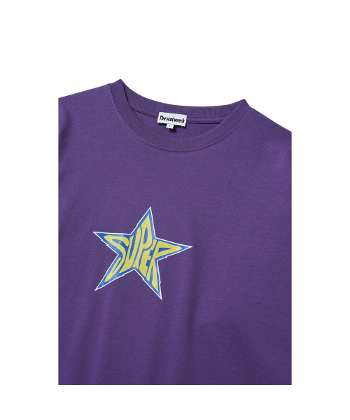 THE SCOT WRECK(ザ スコットレック)の「SUPER L/S(Tシャツ/カットソー・レディース・パープル・MEDIUM/LARGE/X-LARGE)」の2枚目の写真