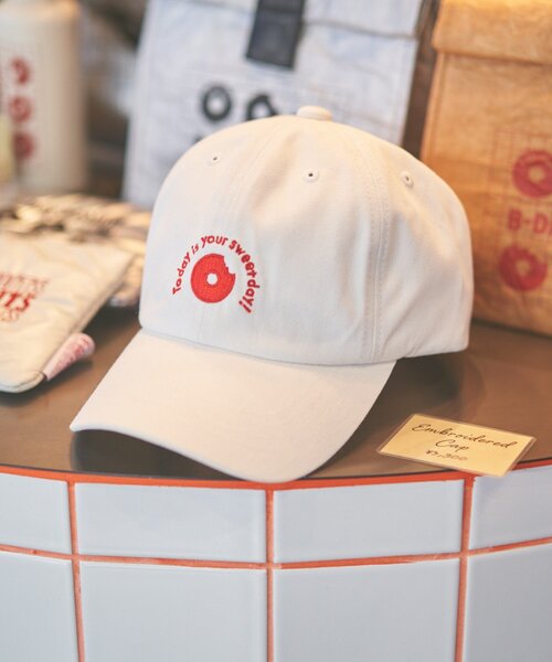 BIRTHDAY BAR（バースデイバー）の「≪BIRTHDAY BARオリジナル≫【B-DAY DONUTS】ドーナッツ刺繍キャップ（キャップ・レディース・ホワイト・0）」の18枚目の写真