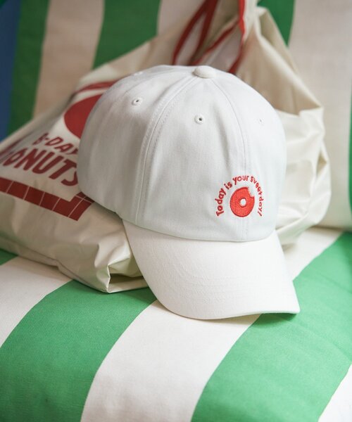 BIRTHDAY BAR（バースデイバー）の「≪BIRTHDAY BARオリジナル≫【B-DAY DONUTS】ドーナッツ刺繍キャップ（キャップ・レディース・ホワイト・0）」の19枚目の写真
