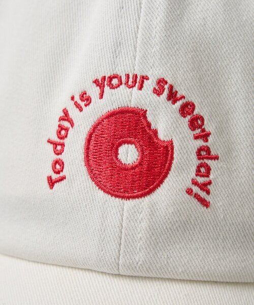 BIRTHDAY BAR（バースデイバー）の「≪BIRTHDAY BARオリジナル≫【B-DAY DONUTS】ドーナッツ刺繍キャップ（キャップ・レディース・ホワイト・0）」の21枚目の写真