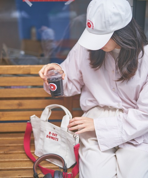 BIRTHDAY BAR（バースデイバー）の「≪BIRTHDAY BARオリジナル≫【B-DAY DONUTS】ドーナッツ刺繍キャップ（キャップ・レディース・ホワイト・0）」の6枚目の写真