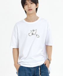 モンスターゴースト 半袖Tシャツ ホワイト