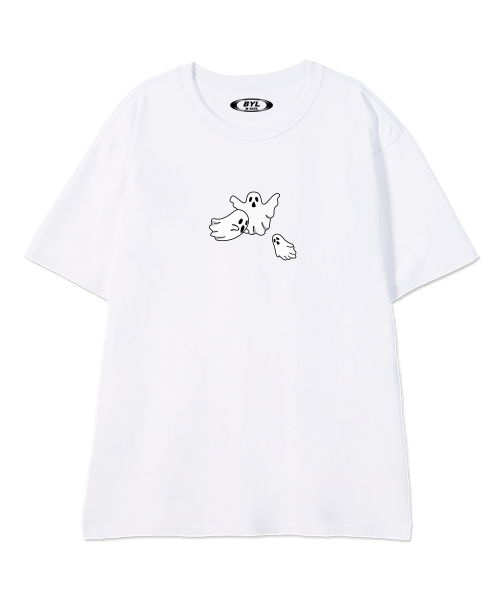 BY.L（バイエル）の「モンスターゴースト 半袖Tシャツ ホワイト（Tシャツ/カットソー・メンズ・その他・MEDIUM/LARGE/X-LARGE/XX-LARGE）」の3枚目の写真