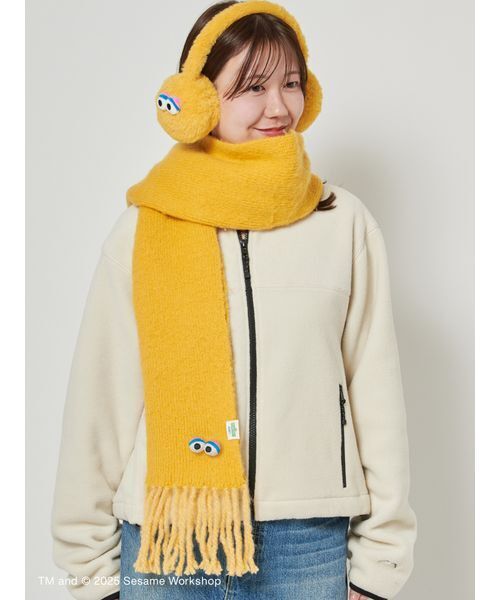 OUR KIND OF HOLIDAY】フェイスモチーフ イヤーマフ（イヤーマフ