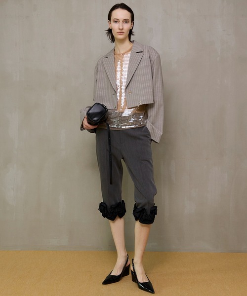 MAISON SPECIAL(メゾンスペシャル)の「Jacket All-in-One/マルチウェイジャケットオールインワン(つなぎ/オールインワン・レディース・ベージュ/ネイビー・38/36)」の10枚目の写真