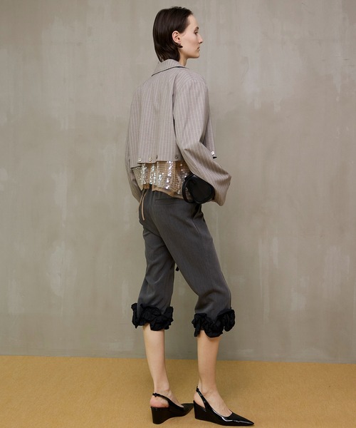 MAISON SPECIAL(メゾンスペシャル)の「Jacket All-in-One/マルチウェイジャケットオールインワン(つなぎ/オールインワン・レディース・ベージュ/ネイビー・38/36)」の13枚目の写真