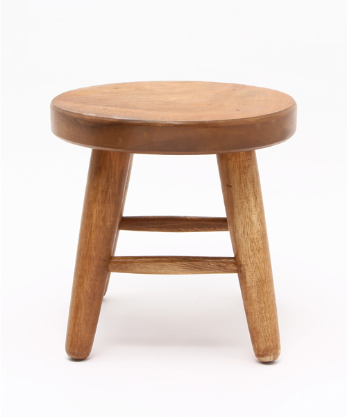 BAYFLOW（ベイフロー）の「BAYFLOW／アカシアミニスツール（家具・レディース・ライトブラウン・0）」の2枚目の写真