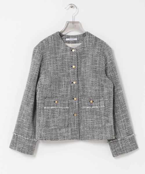 URBAN RESEARCH（アーバンリサーチ）の「ノーカラーツイードジャケット