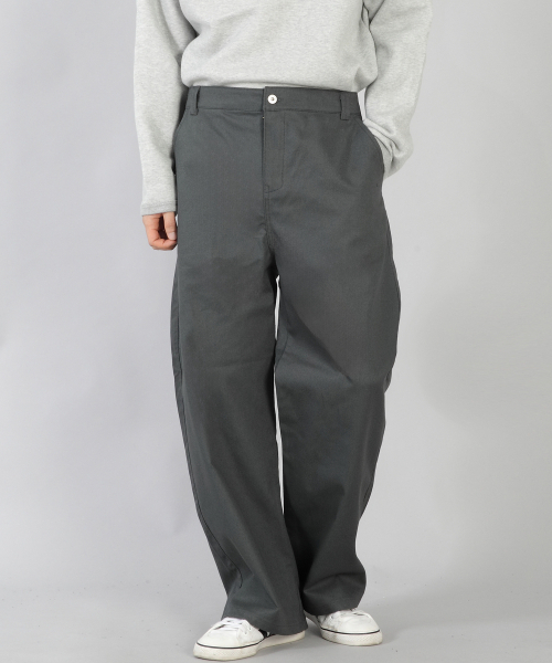 SAINTCREW(セントクルー)の「EXワイドボタンパンツ EWB-377 チャコール(その他パンツ・メンズ・その他・MEDIUM/LARGE/X-LARGE/XX-LARGE)」の2枚目の写真
