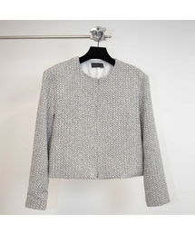 GOZER（ゴーザー）の「TWEED ZIP UP_GREY（その他アウター）」