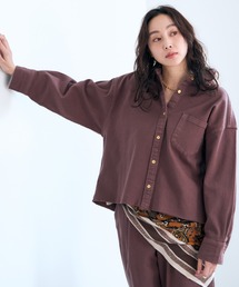 Elura | 大人カラーデニムシャツ/625553(シャツ/ブラウス)