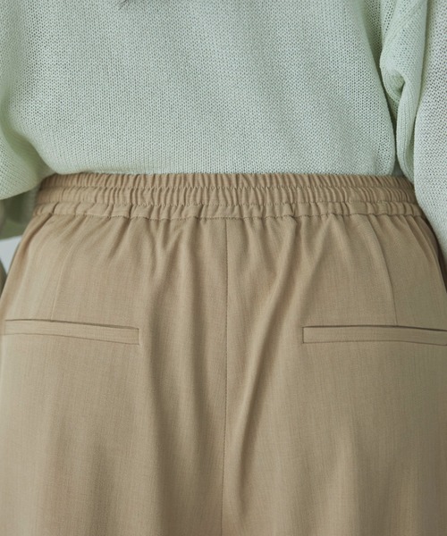 Doux archives（ドゥアルシーヴ）の「サイドラインタックパンツ（その他パンツ・レディース・チャコールグレー/ミント/ベージュ・FREE）」の17枚目の写真