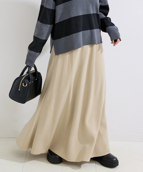 セール】手洗い可 / フィブリルフレアスカート（スカート）｜B.C STOCK