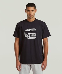 G-STAR（ジースター）の「G Icon Graphic T-Shirt ブランドロゴグラフィックTシャツ（Tシャツ/カットソー）」